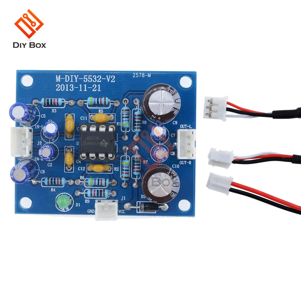 Стереоусилитель для Arduino NE5532 | Электроника