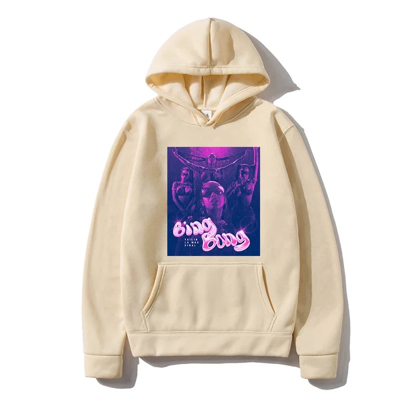 Yailin La Mas Viral Bing Bong толстовки в стиле ретро классические подарки для фанатов