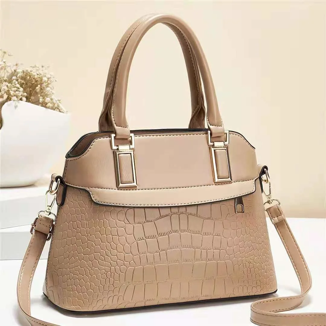 

[Новинка] Женская сумка, модная вместительная женская сумка из искусственной кожи под крокодила, сумка-мессенджер через плечо