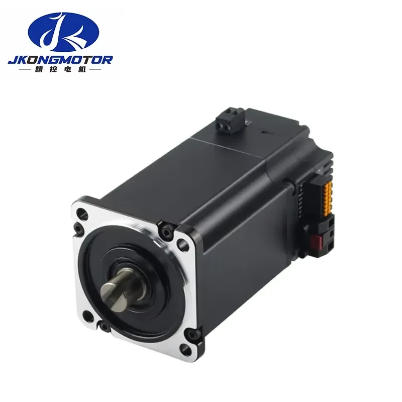 Фото Серводвигатель постоянного тока Jkongmotor JKIDC60-C248A1 48В 1.27Нм 400Вт CANopen с низким уровнем шума и встроенным драйвером для медицинского оборудования №2