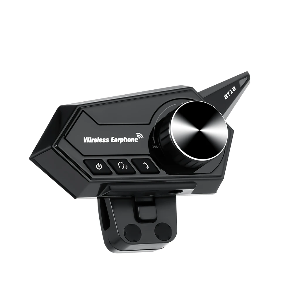 

Bluetooth-гарнитура BT18 для мотоциклетного шлема, водостойкая