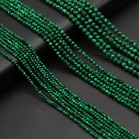 natural stone beads malachite round faceted beads charms for jewelry making diy necklace bracelet earrings accessory
