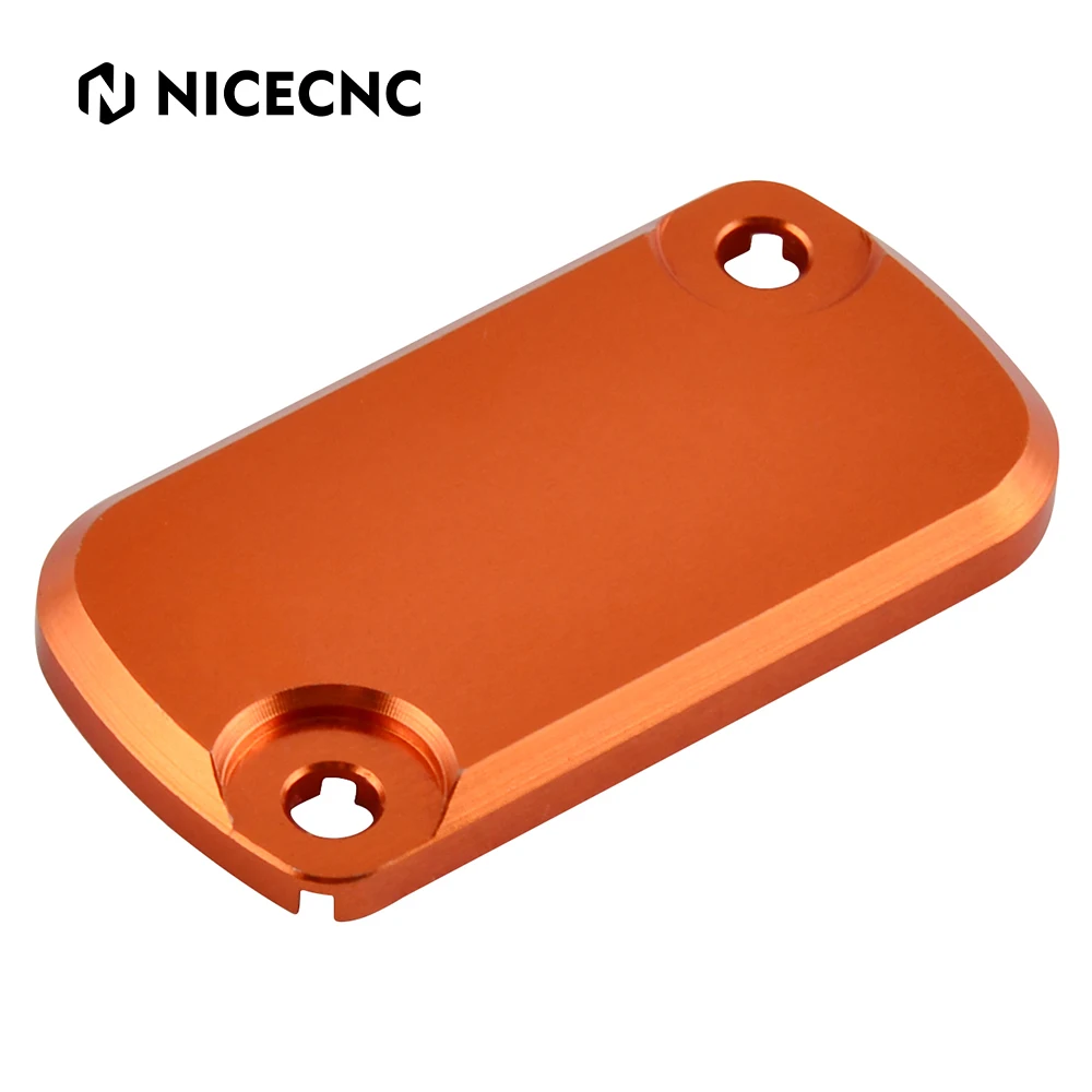 

NICECNC Motorcycle Front Brake Reservoir Cover Cylinder Cap For KTM SX65 SX 65 12-13 Fluid Reservoir Cover Cap Aluminum Orange
