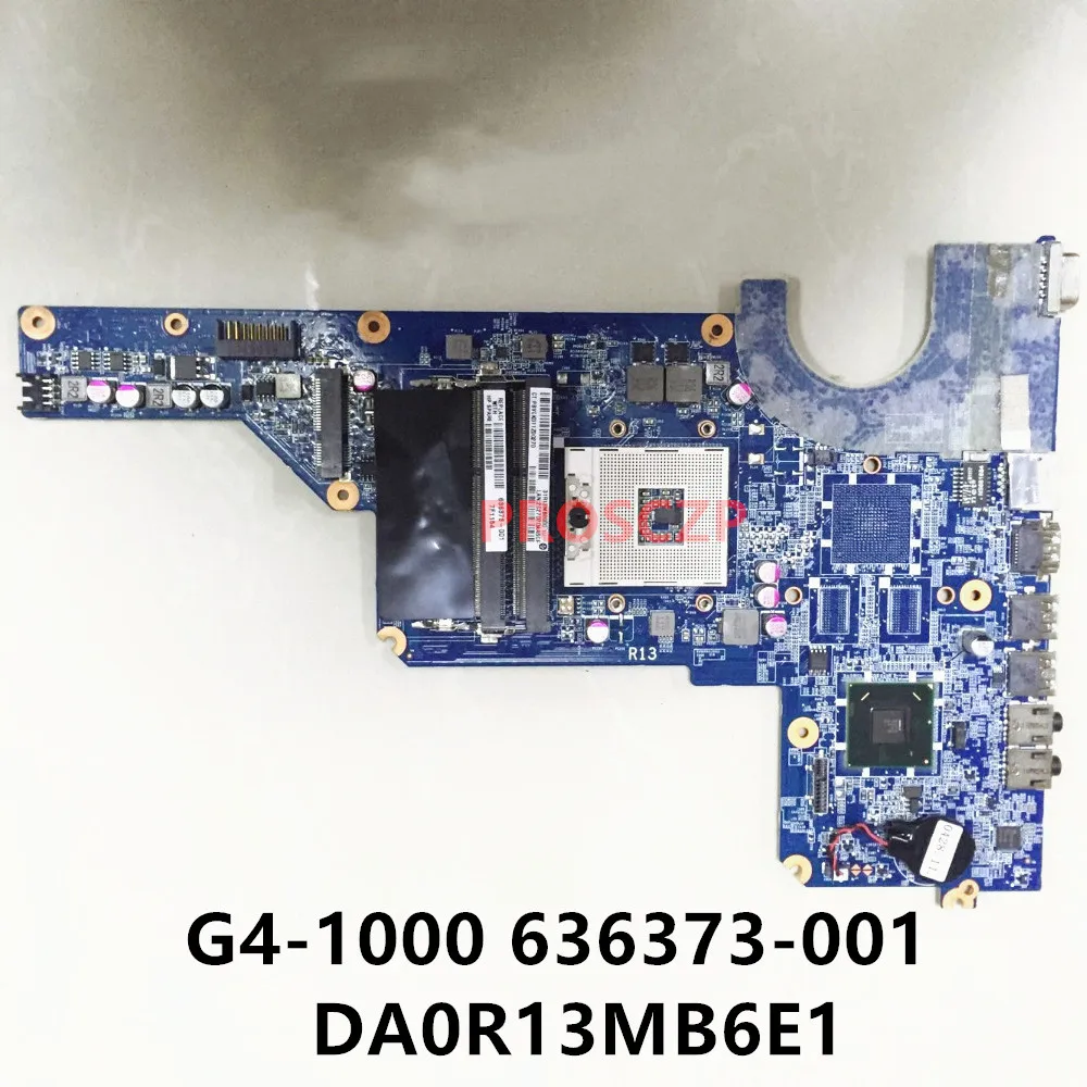 636373-001 636373-501 636373-601 FOR HP G4-1000 G6 G7 Laptop Motherboard DA0R13MB6E0 DA0R13MB6E1 HM65 DDR3 100% Full Tested Good