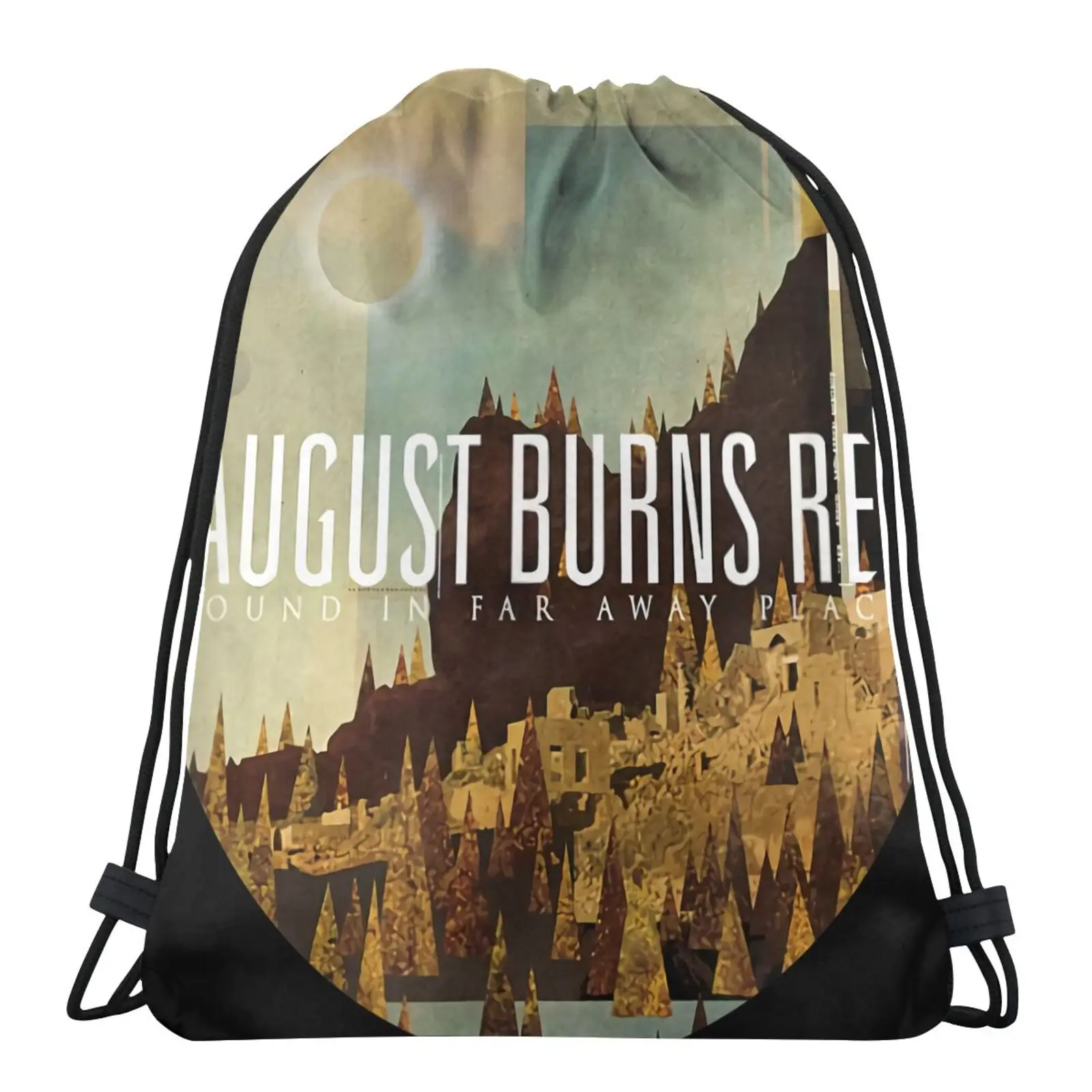 

August Burns Red Far Away Places Bag Custom Bag Drawstring Bag Draw String Bags Backpack Pouches Men's Backpack Cloth Backpack