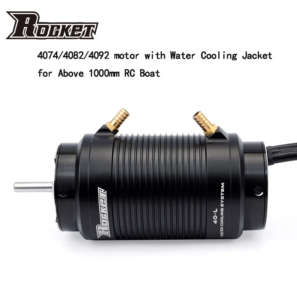Фото Бесщеточный двигатель UniFlyROCKET-RC 4092 4082 4074 1600KV 1520KV 1250KV 2250KV 1700KV с водяным охлаждением для радиоуправляемых моделей 1000 мм (или выше) №2