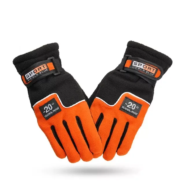 

Polar Fleece Gloves Warm Insulating Men Women Super Soft Comfortable Durable Windproof Cold Weather Soft Thermal Gloves D7YA