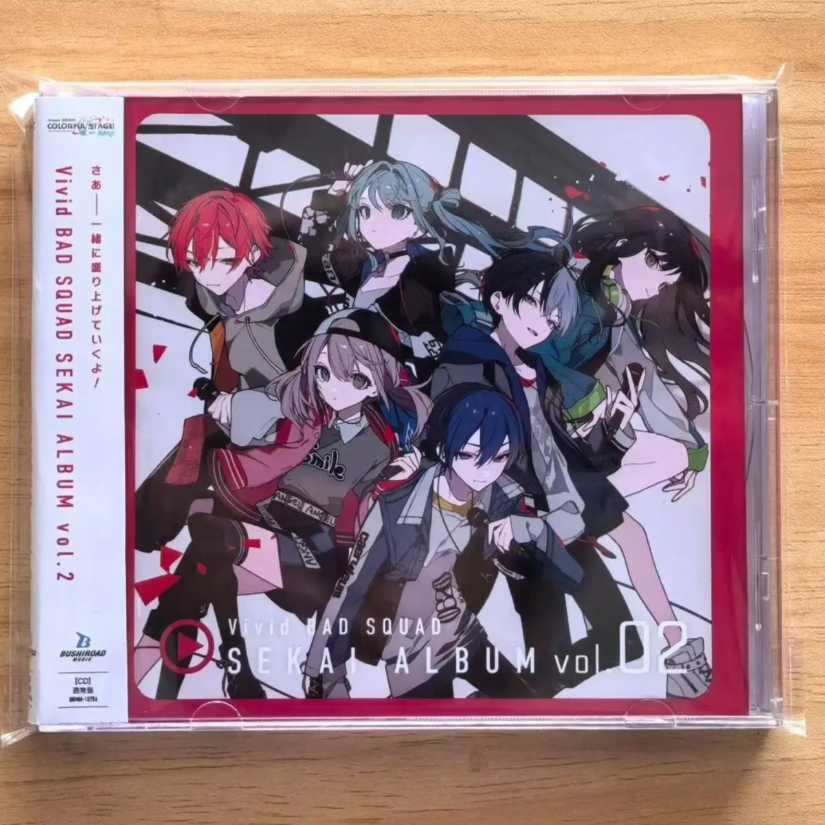 Игра Hatsune Miku Music CD Vivid BAD SQUAD SEKAI ALBUM vol 2 музыкальная запись косплей Walkman