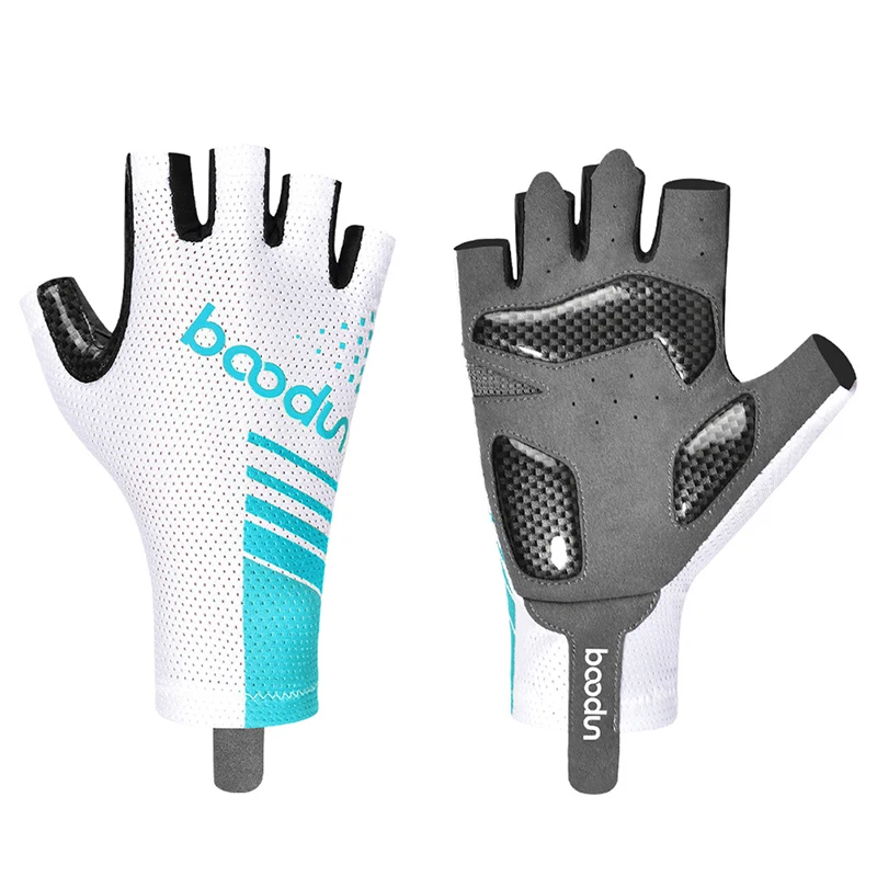 

Дышащие велосипедные перчатки с полупальцами, антистатические моющиеся мягкие водонепроницаемые ударопрочные перчатки, синие красные для...