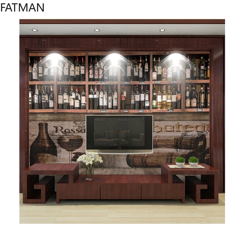 Фоновый мурал FATMAN Custom Winery Background Mural Red Wine Wall European Style Retro Vintage Self Adhesive Wallpaper Dropship on.