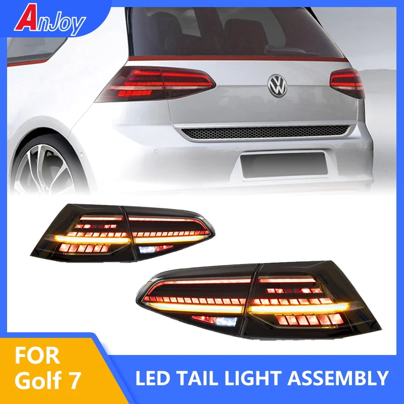 Светодиодный задний фонарь для Golf 7 2013-2017 7.5 2018-2021 светодиодные автоматические