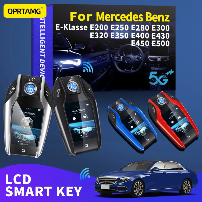 

OPRTAMG Modified Car Smart LCD Key Remote smart key For Benz E-Klasse E200 E250 E280 E300 E320 E350 E400 E430 E450 E500 2022