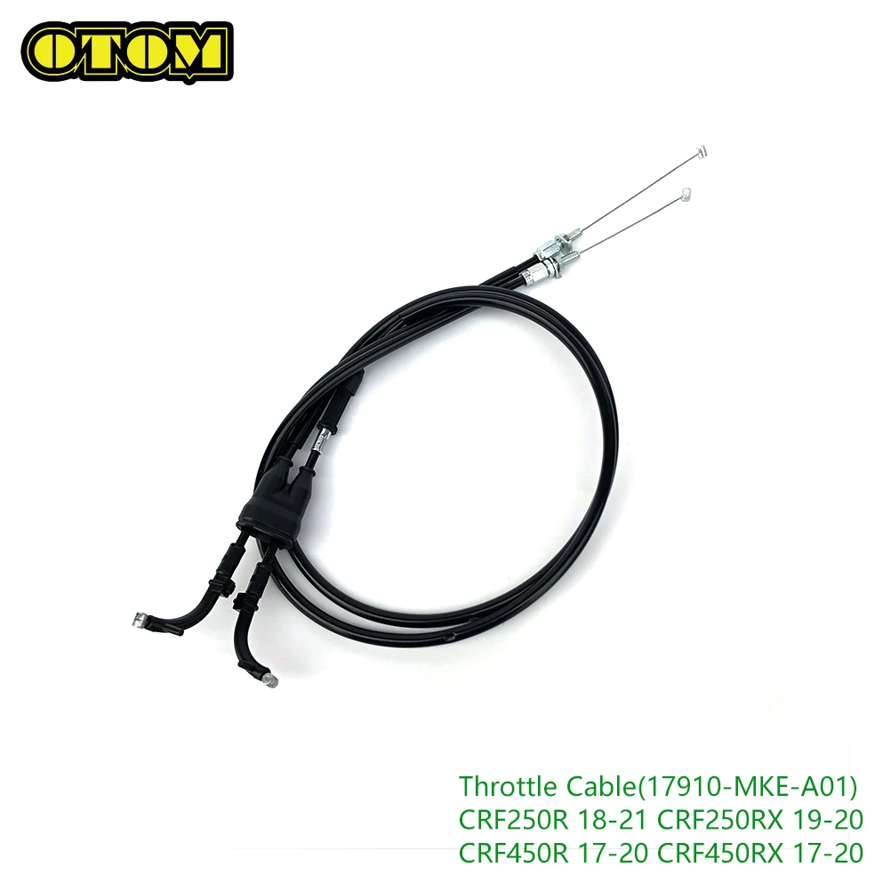 

OTOM для HONDA Трос дроссельной заслонки/кабель сцепления Аварийный тормозной провод Масляная линияCRF250R CRF250RX CRF450R CRF450RX Внедорожный пит-байк