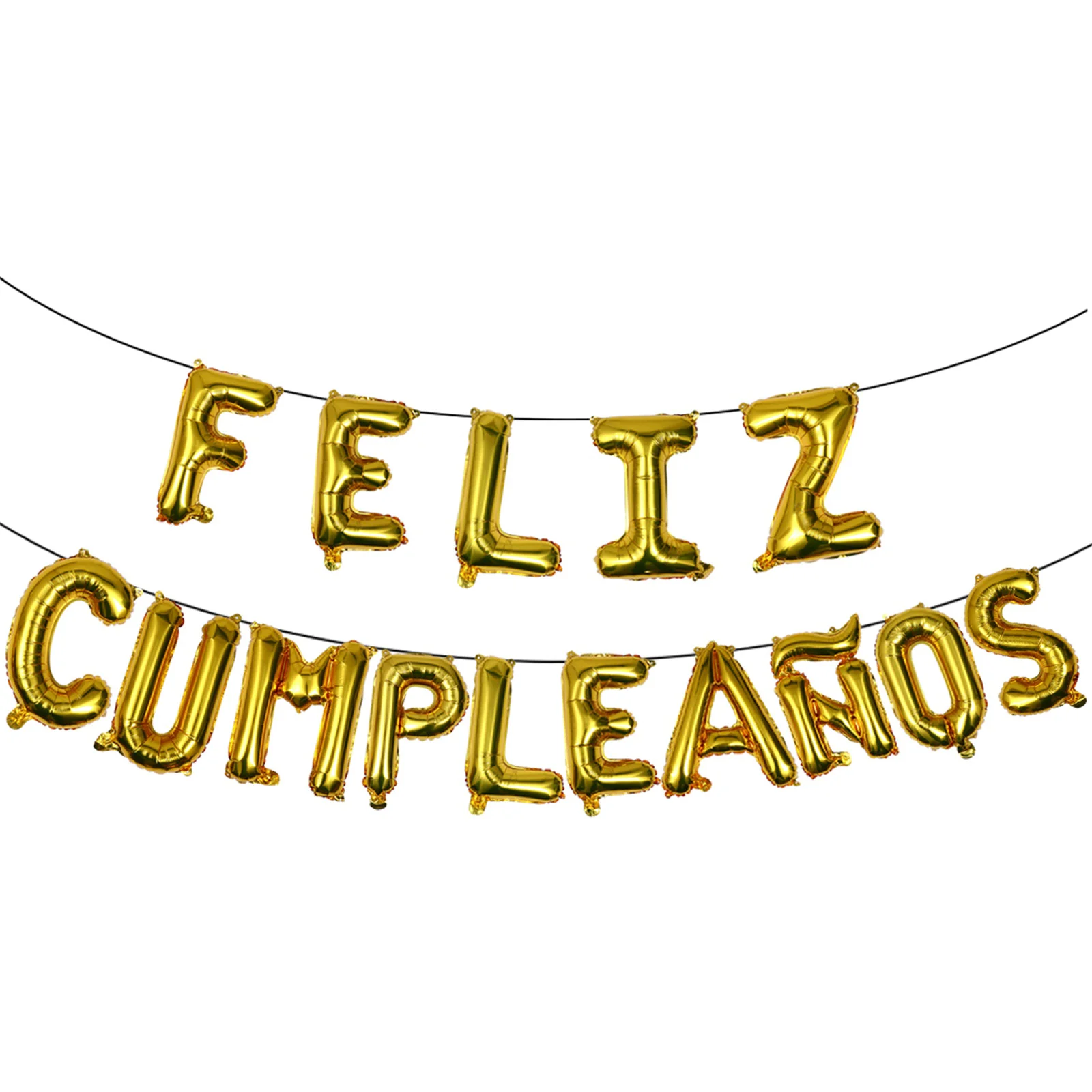 

Birthday Balloon Balloons Cumpleanos Feliz Party Set Letter Banner Happydecorations Bouquet Alphabet Favor Layout Props