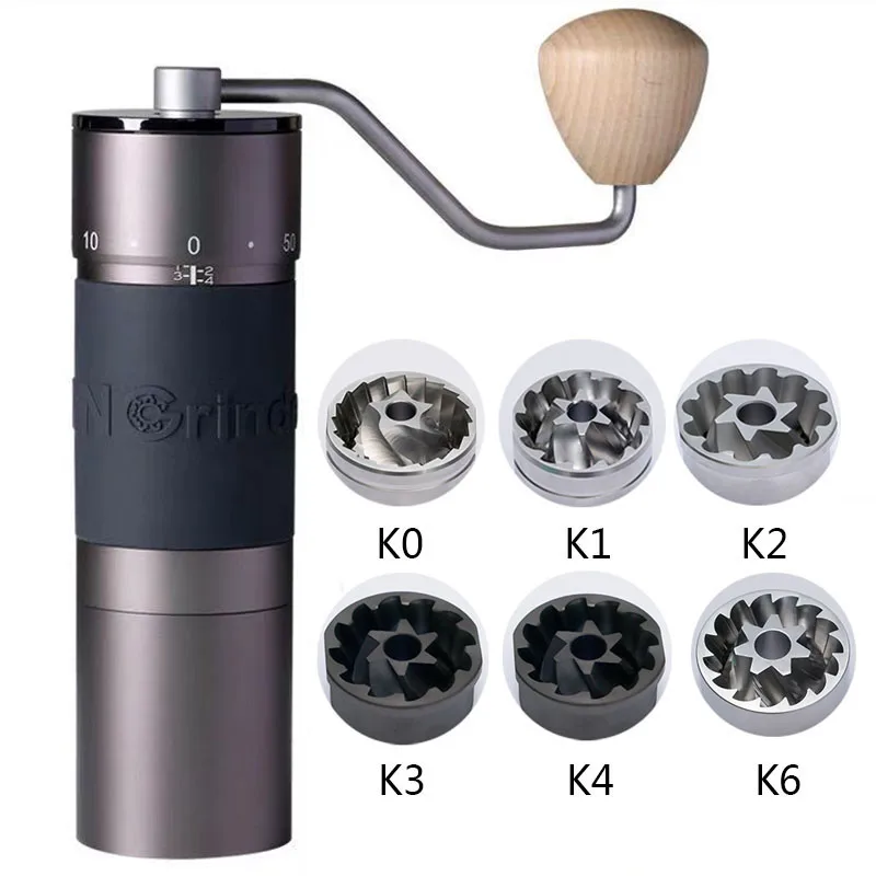 

Kingrinder K6/K4/K2/K1/K0 Manual Coffee Grinder Portable Home Coffee Grinding Machine Aluminum Coffee Bean Grinder Coffee Tool