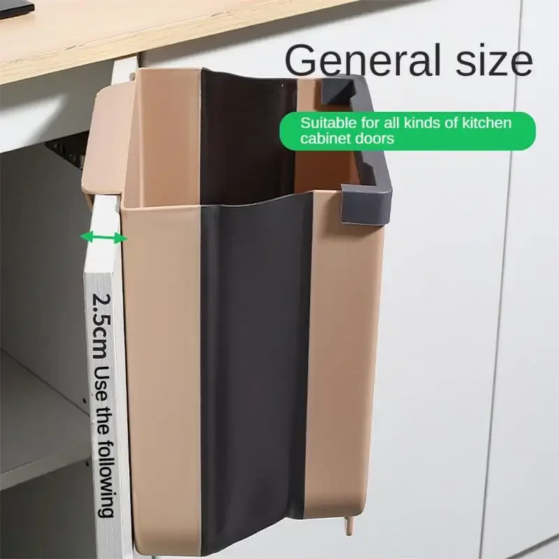 Camping Car Accessory Foldable Trash Can Large-Capacity Material Easy-to-clean For Motorhome Home Kitchen