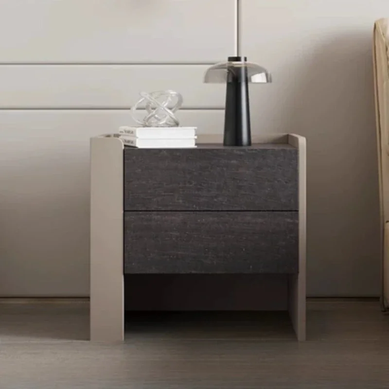 Итальянский уникальный минималистичный дизайн деревянная прикроватная