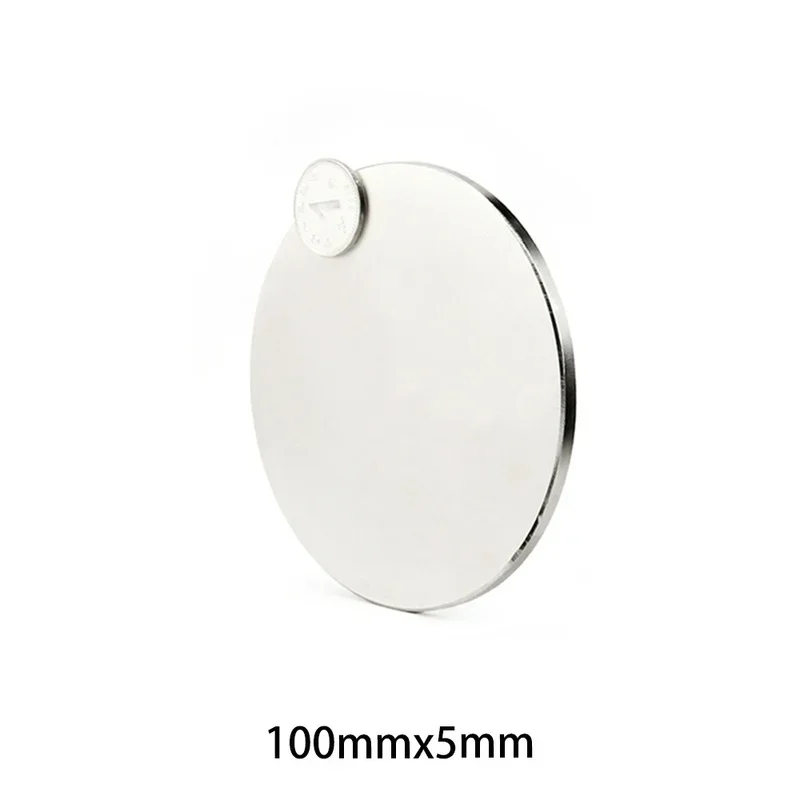 1 шт. мощные Круглые неодимовые магниты 100 Х5 мм