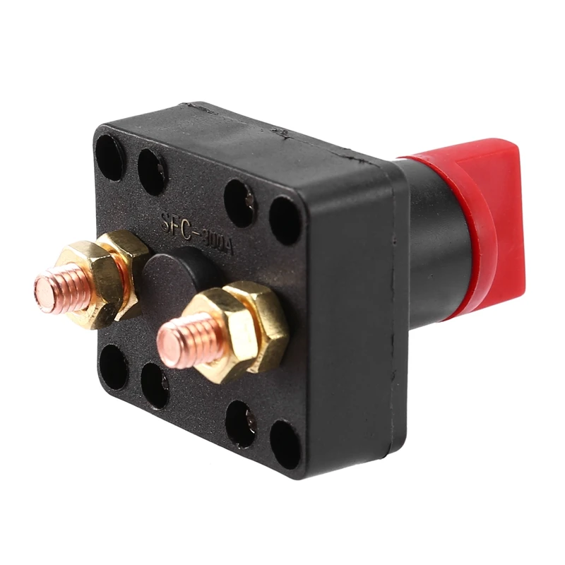 

Battery Switch Power Disconnect Switch Rotary Isolator Cut OFF Switch for Car Boat Marine Van Truck Rv ATV Caravan (Type J 1pcs)