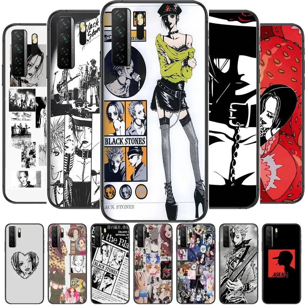 

nana osaki Anime comic Black Soft Cover The Pooh For Huawei Nova 8 7 6 SE 5T 7i 5i 5Z 5 4 4E 3 3i 3E 2i Pro Phone Case cases