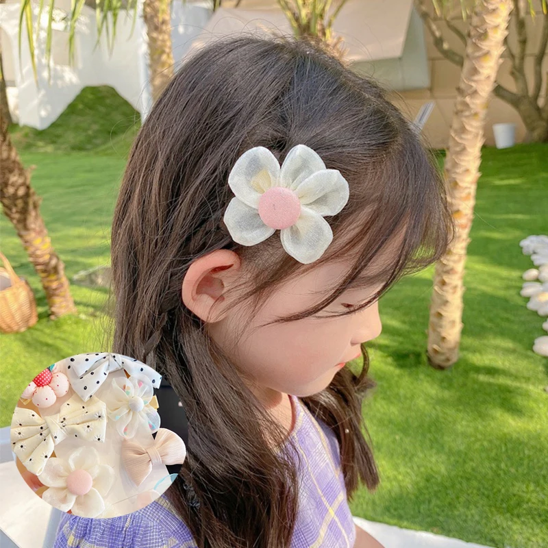 

Children's Hairpin Princess Little Girl Sweet Cute Hair Clip Cute Baby Does Not Hurt Hair Headdress Suit Baby Headwear for Girls