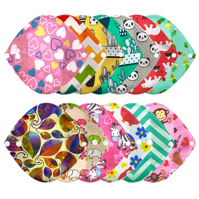 

Многоразовые прокладки Goodbaum, гигиенические прокладки из бамбукового угля, моющиеся женские гигиенические прокладки для беременных, мягкие дышащие