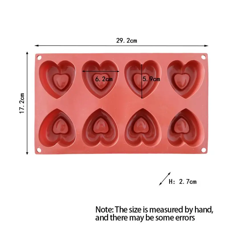 

Форма для торта, креативная силиконовая форма в виде пончика, 8 ячеек, кухонные аксессуары