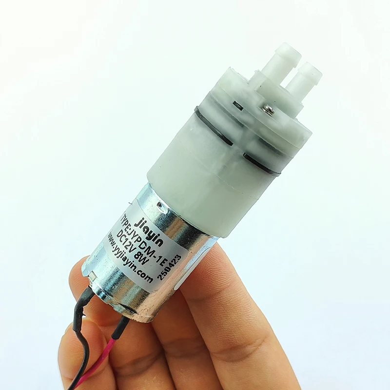 

JYPDM-1E Micro 370 водяной насос постоянного тока 6 В-12 В 8 Вт мини-мембранный насос 27 мм самовсасывающий всасывающий водяной насос DIY чайный столик сад