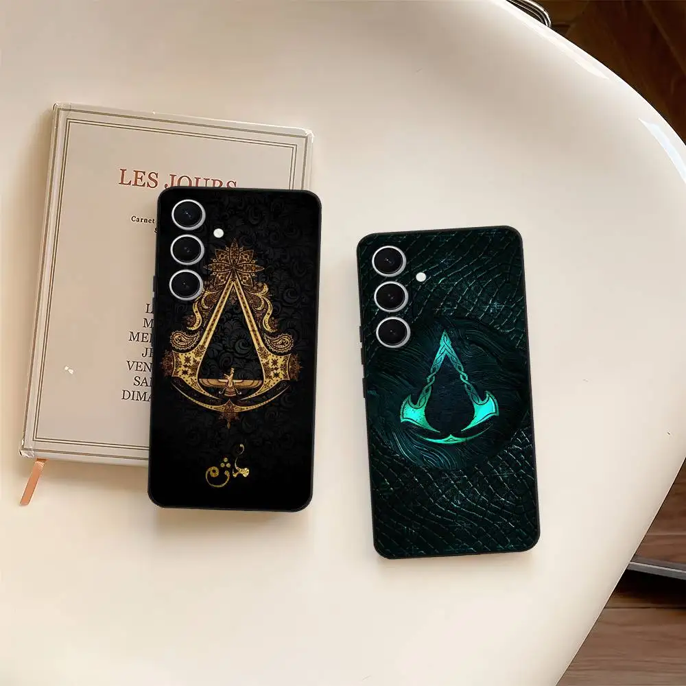 Фото Чехол для телефона с логотипом Classic Game A-Assassin-S-Creed для Samsung S 24 Fe 25 Ultra Plus 20 Lite 21 30 22 23 24 22 Ultra 5G Fundas №3