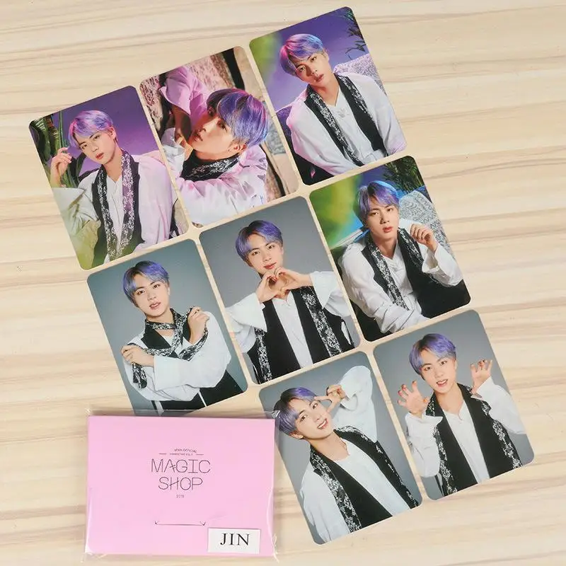 

KPOP bangtan boys Concept photo High quality LOMO collectible card Photo card Polaroid photo card Random card Gifts SUGA JK V RM