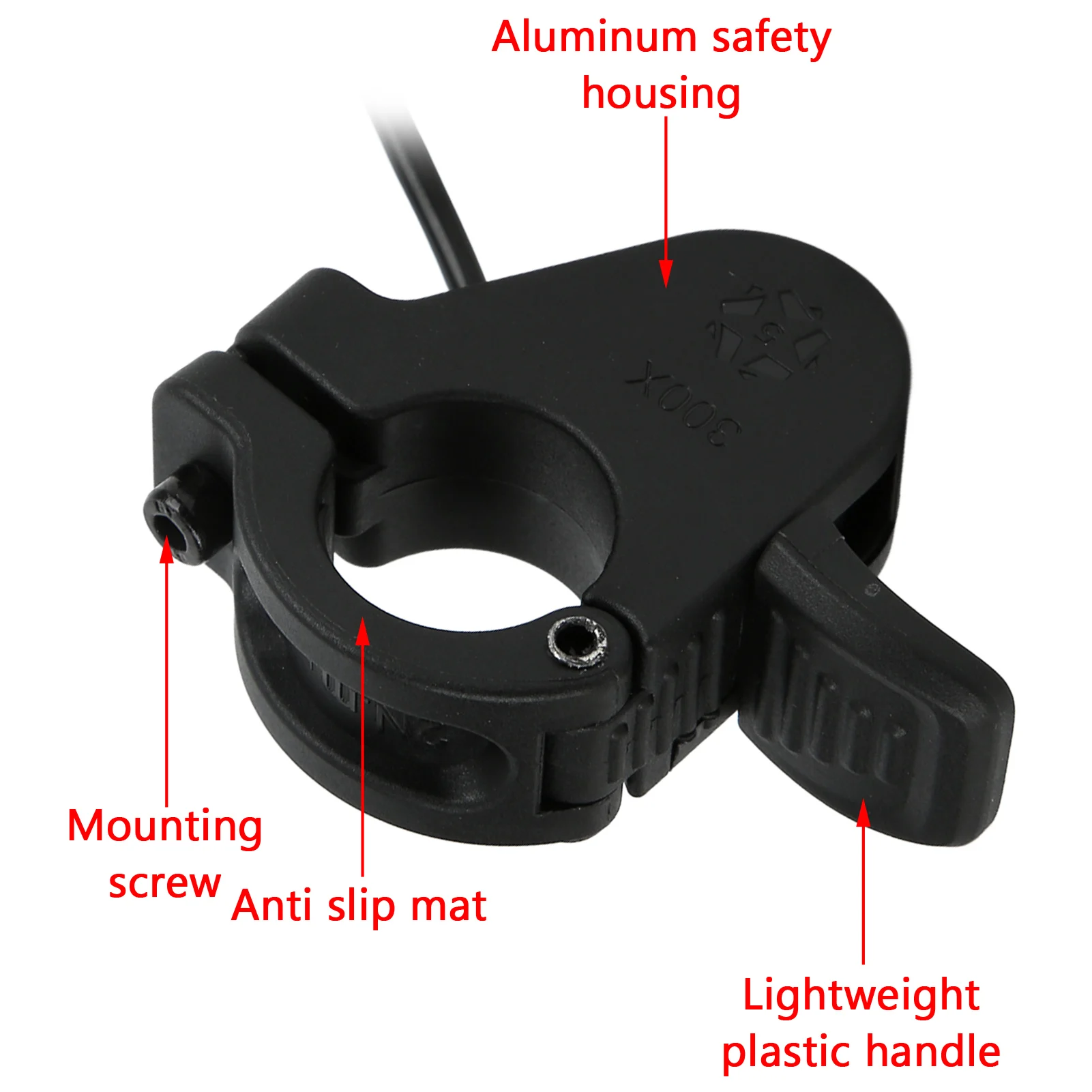 Дроссельная заслонка 300X для электрического велосипеда акселератор управления