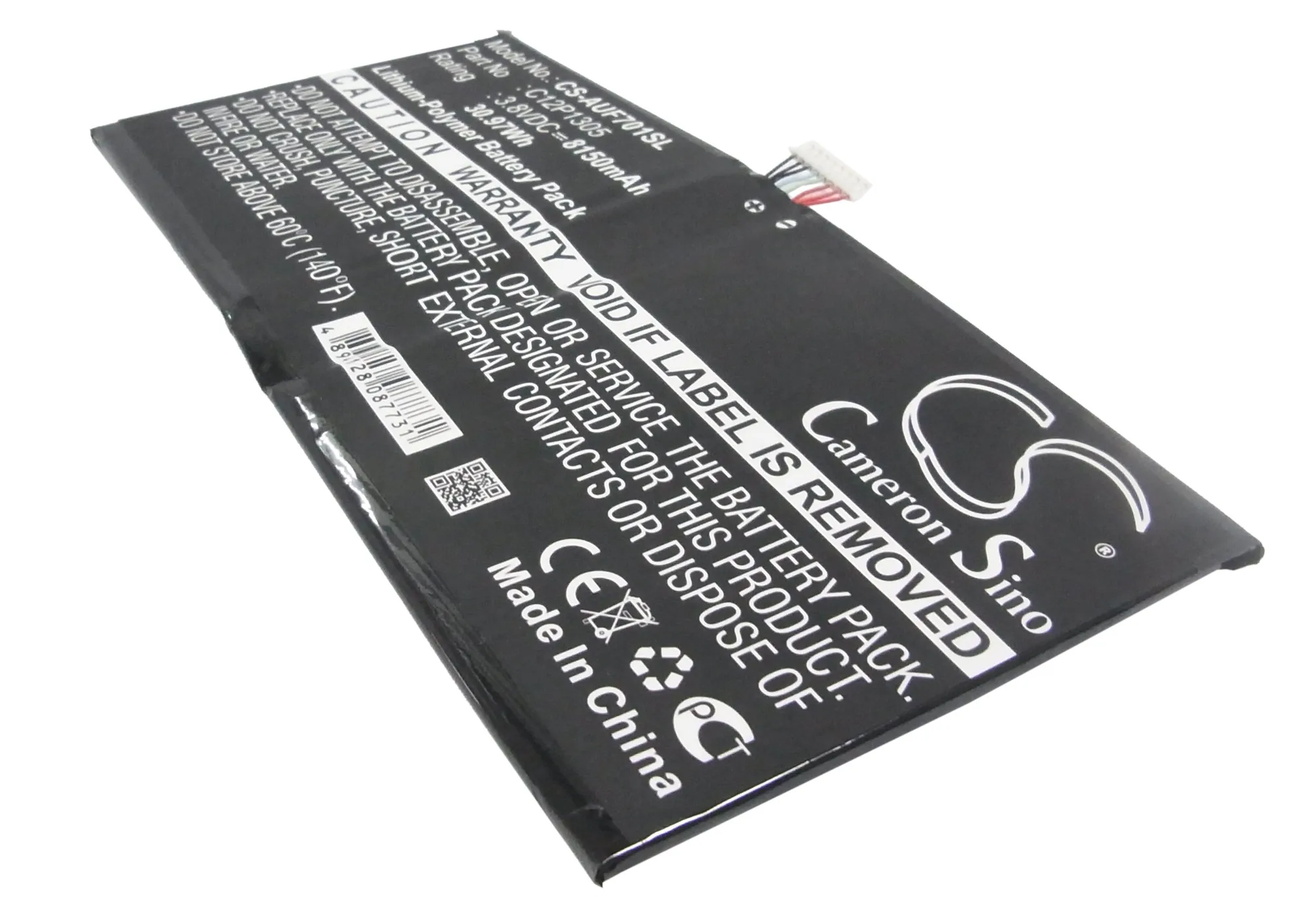 

Аккумулятор CS 8150 мАч/30.97Wh для Asus K00C, TF701T, Transformer TF701T C12P1305