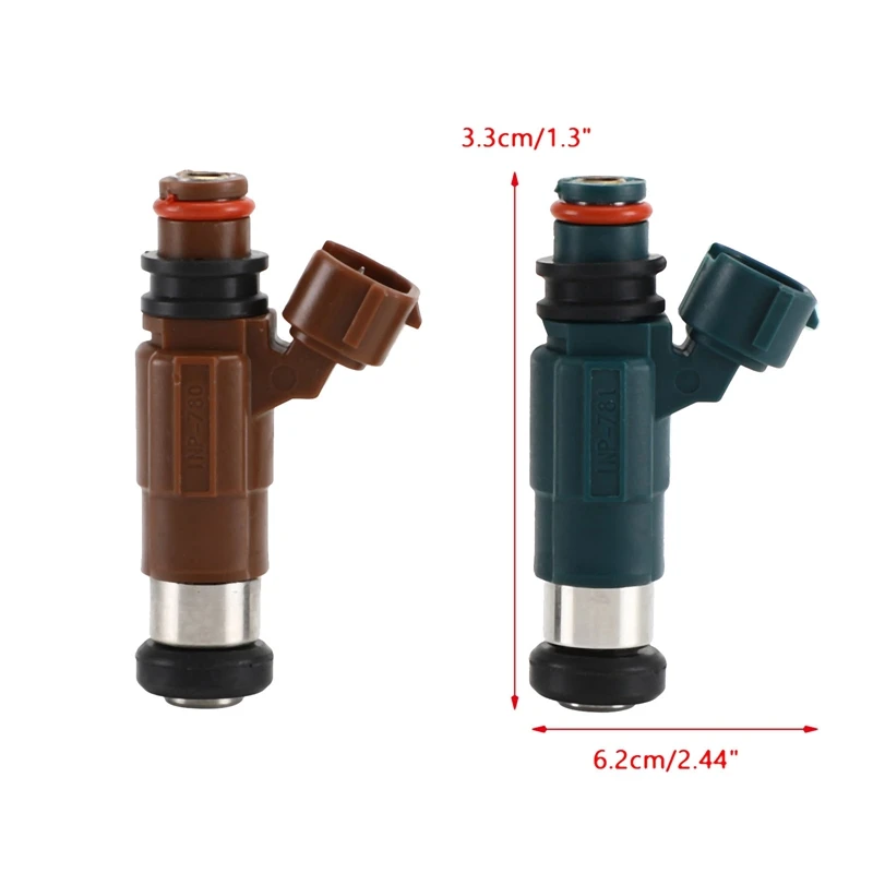 Топливные форсунки 4 шт. топливные для Mazda Protege 1 8/2.0L 1999 2000 20001 2002 INP780 INP781 7410266