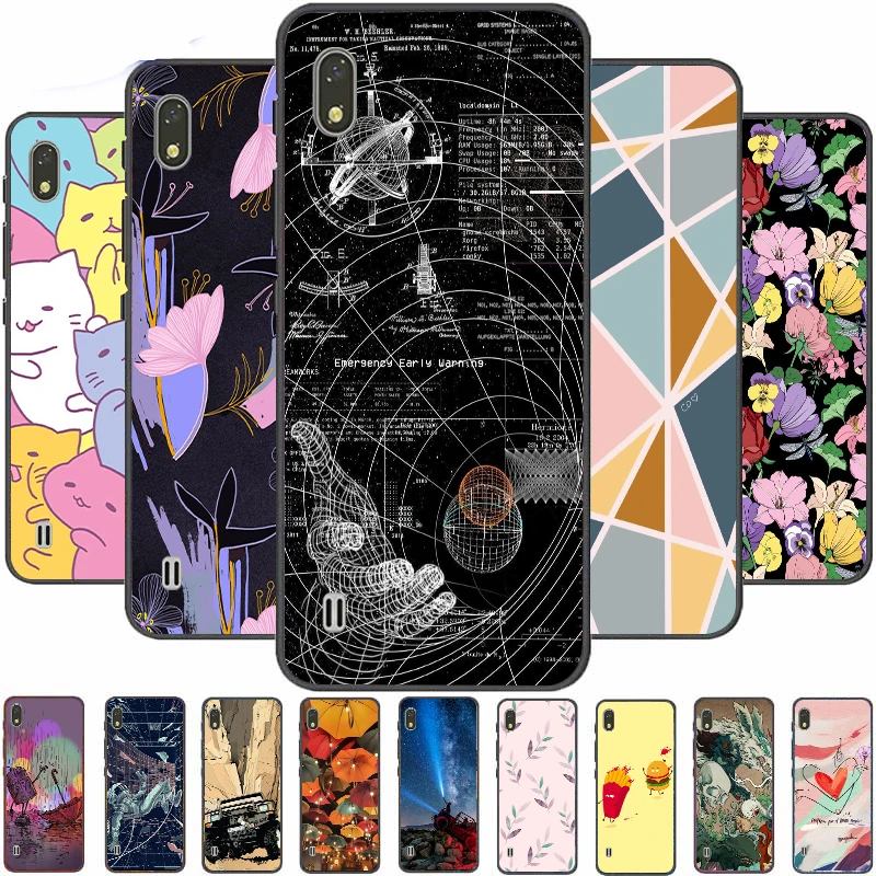 Чехол для ZTE Blade A530, мягкий чехол из ТПУ для ZTE BladeA530, ZTEA530, милый мультяшный чехол для телефона, чехол, бампер, модная черная рамка