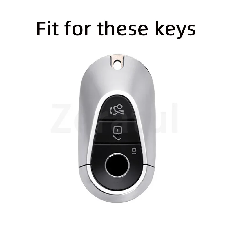 Кожаный чехол из ТПУ для автомобильного ключа Mercedes Benz C S A Class W206 W223 S350 C260 C300 S400 S450