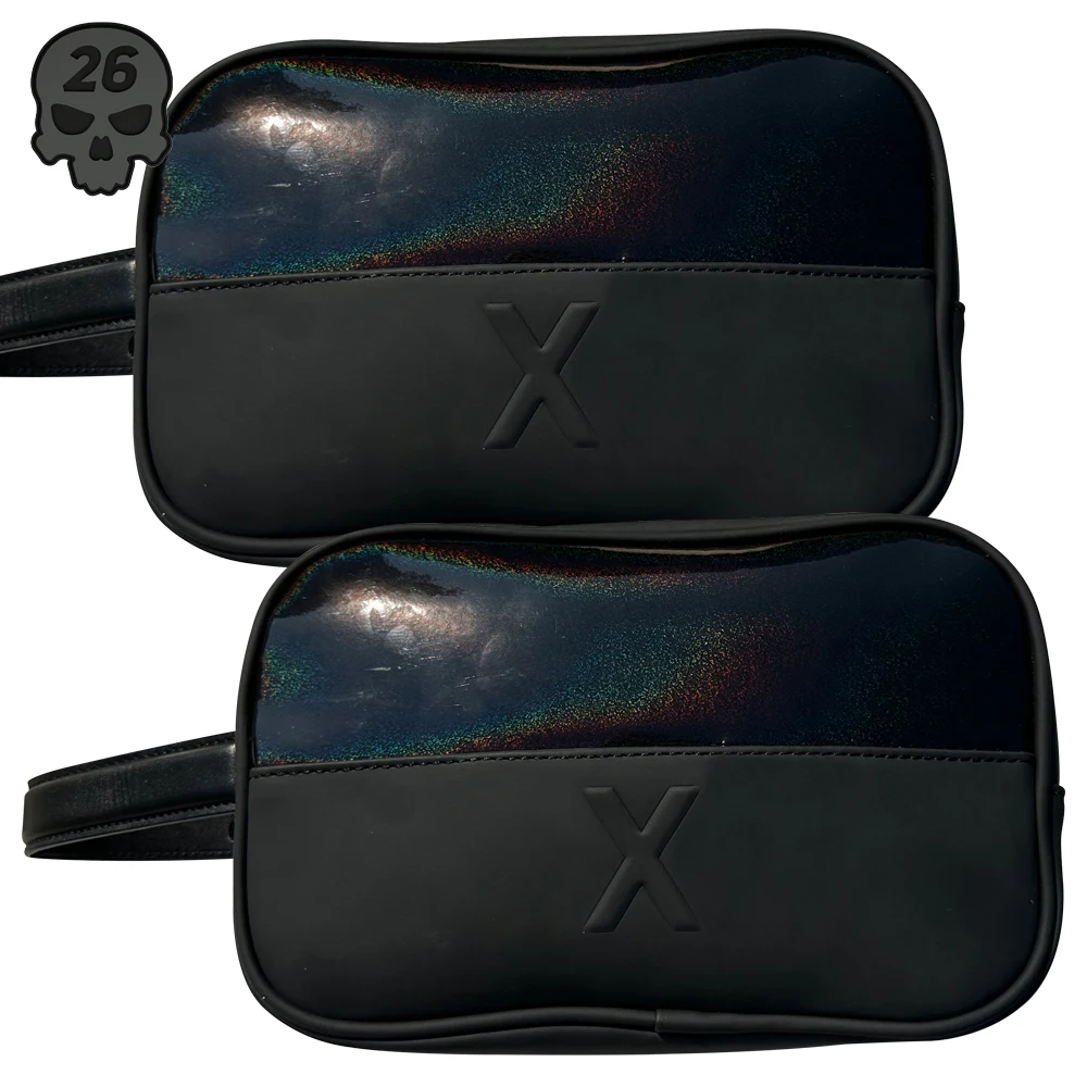 

Double Layer Large-capacity Korean Top Golf Supplies Clutch Hand Mini Golf Bag with Metal Zipper Waterproof Sports Handbag Pouch