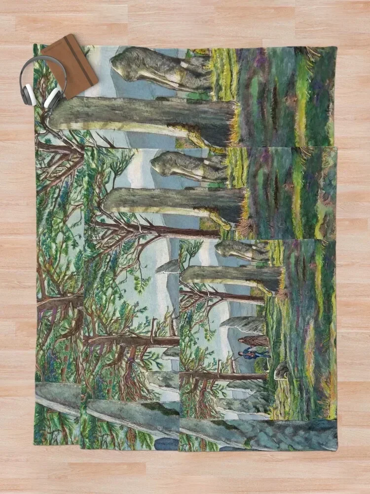 Одеяло Craigh na dun (Outlander) летние рождественские подарки фланелевые одеяла