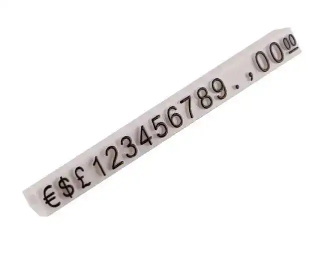 

Регулируемые пластиковые ценники