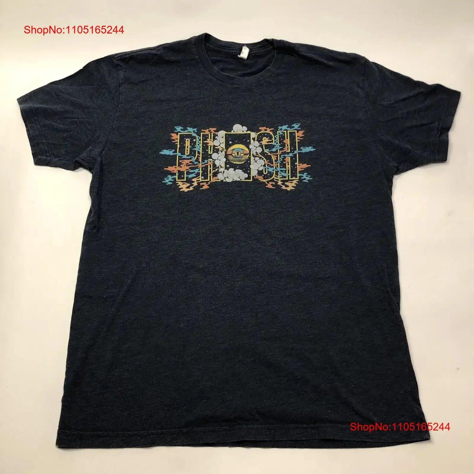 Фото Phish 2017, Новогодняя новинка Madison Square Garden Dbl Sided, большая футболка MSG NYE, винтажная стираная дизайнерская одежда, уличная одежда, мягкая №1