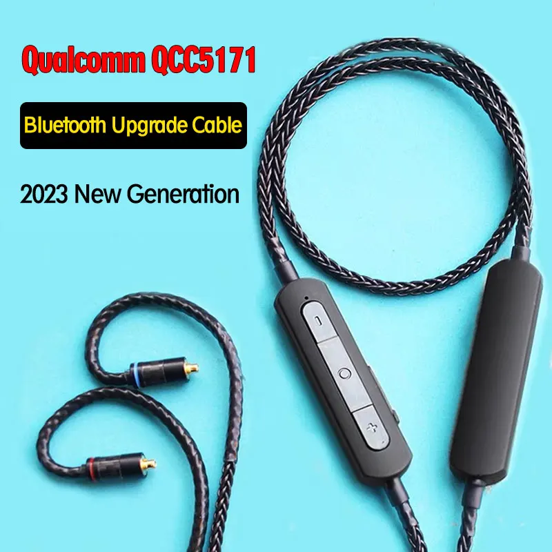 

Bluetooth-кабель для MMCX SE215 SE535, 0,75 мм, 2 контакта