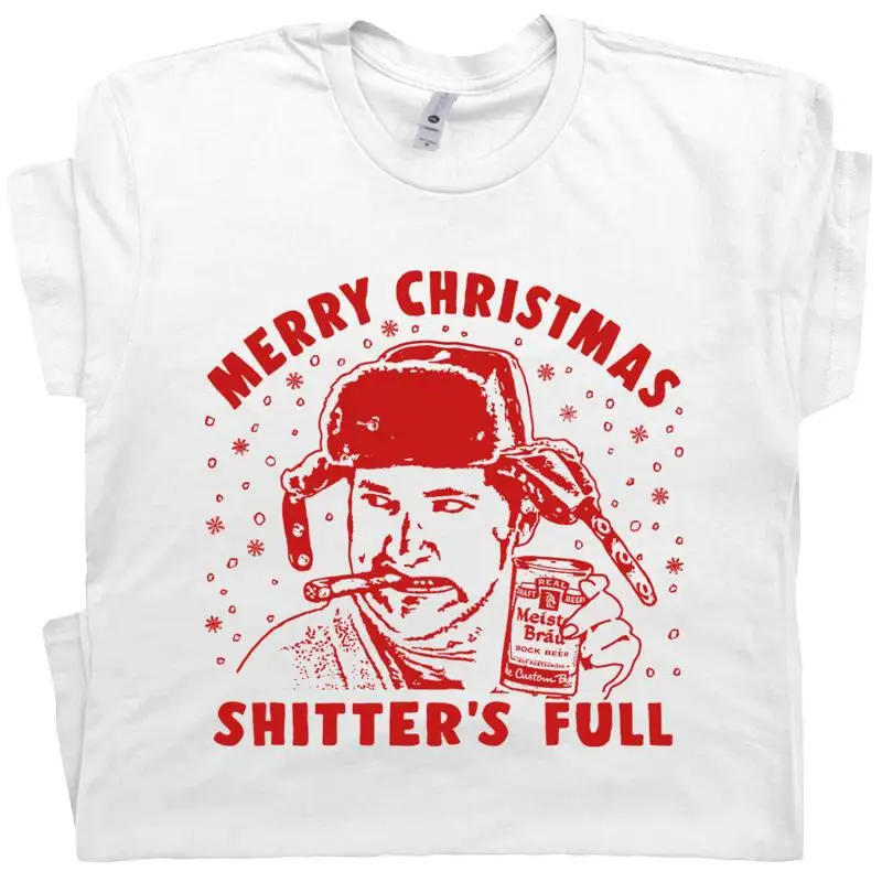 Фото Футболка Shitters Full Funny Christmas Vacation Cousin Eddie You Serious Clark №1