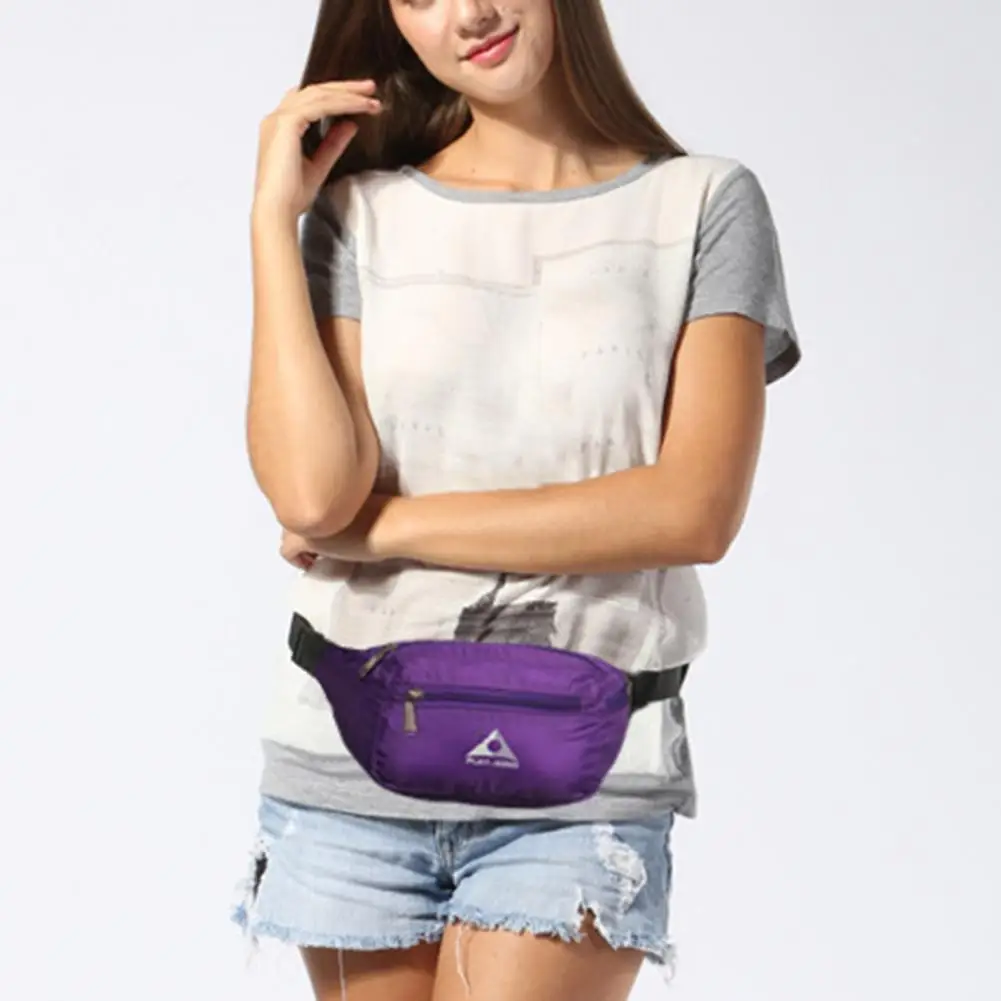 Полезная Складная поясная сумка нейлоновая нагрудная для активного отдыха Hands Free