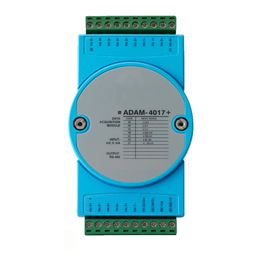 Новый оригинальный цифровой модуль ввода-вывода для ADVANTECH ADAM-4017 + 8-канальный