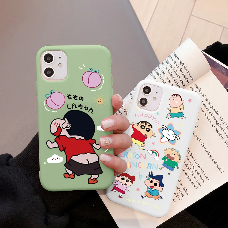 Для Samsung Galaxy A12 A52S A73 A13 A33 A50 A51 A32 A21S A71 A31 A40 A10 A22 A70 A72 A02S A7 A03S A41 A20e Crayon Shin-chan чехол |