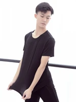dance practice clothes mens modern dance art test clothes stage performance clothes square dance modal top coat tights