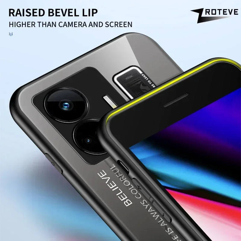 Чехол из закаленного стекла для RealmeGT Neo5 с градиентом OPPO Realme GT Neo 5 SE 3 3T 2 GT2 Pro GT3 GT5 Neo2