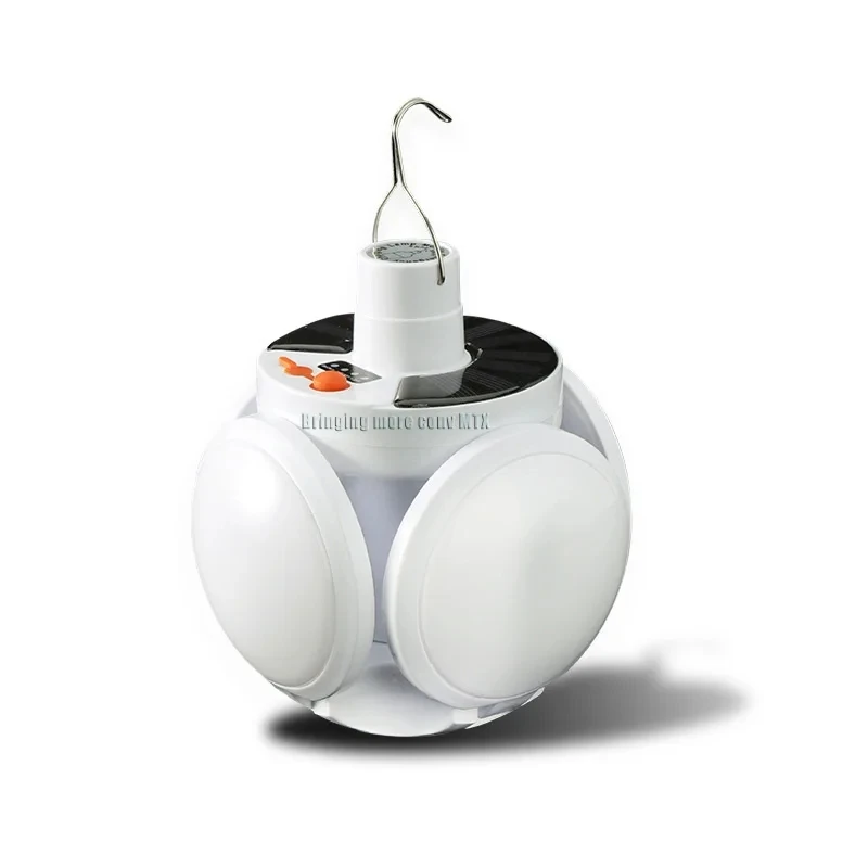 Портативная туристическая палатка на солнечной батарее с USB перезаряжаемым