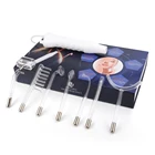 Женская стеклянная трубка, фиолетоваяоранжевая светлая палочка от акне, средство для ухода за кожей, средство для удаления пятен акне, фотоаксессуары для лица