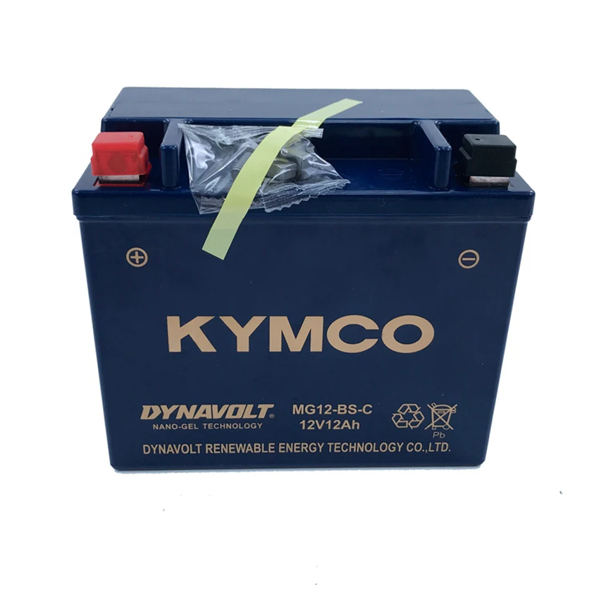 

Motorcycle Battery For KYMCO Original Factory Rowing CT250 300 S350 S400 Battery YTX12-BS