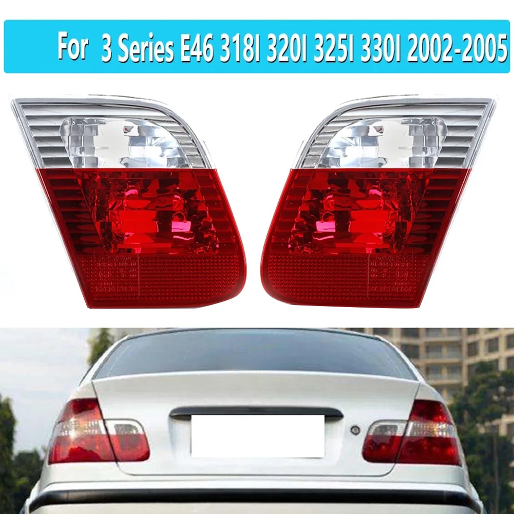 

2Pcs Car Inner Rear Taillight Brake Light for-BMW 3 Series E46 2002-2005 63216910537